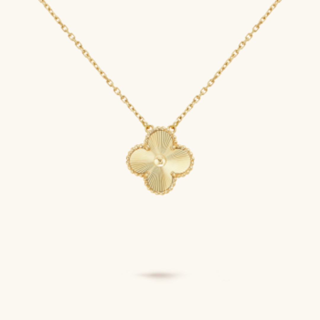 Clover Gld Necklace