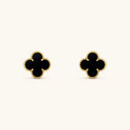 Clover Blk Earrings