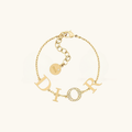 Gold CR Bracelet