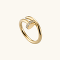 Gold Nail Ring