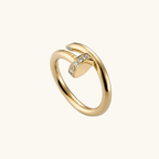 Gold Nail Ring