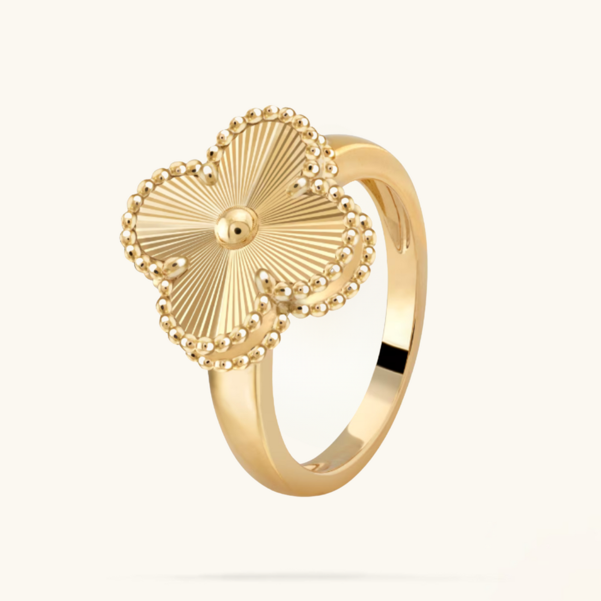 Clover Gold Ring
