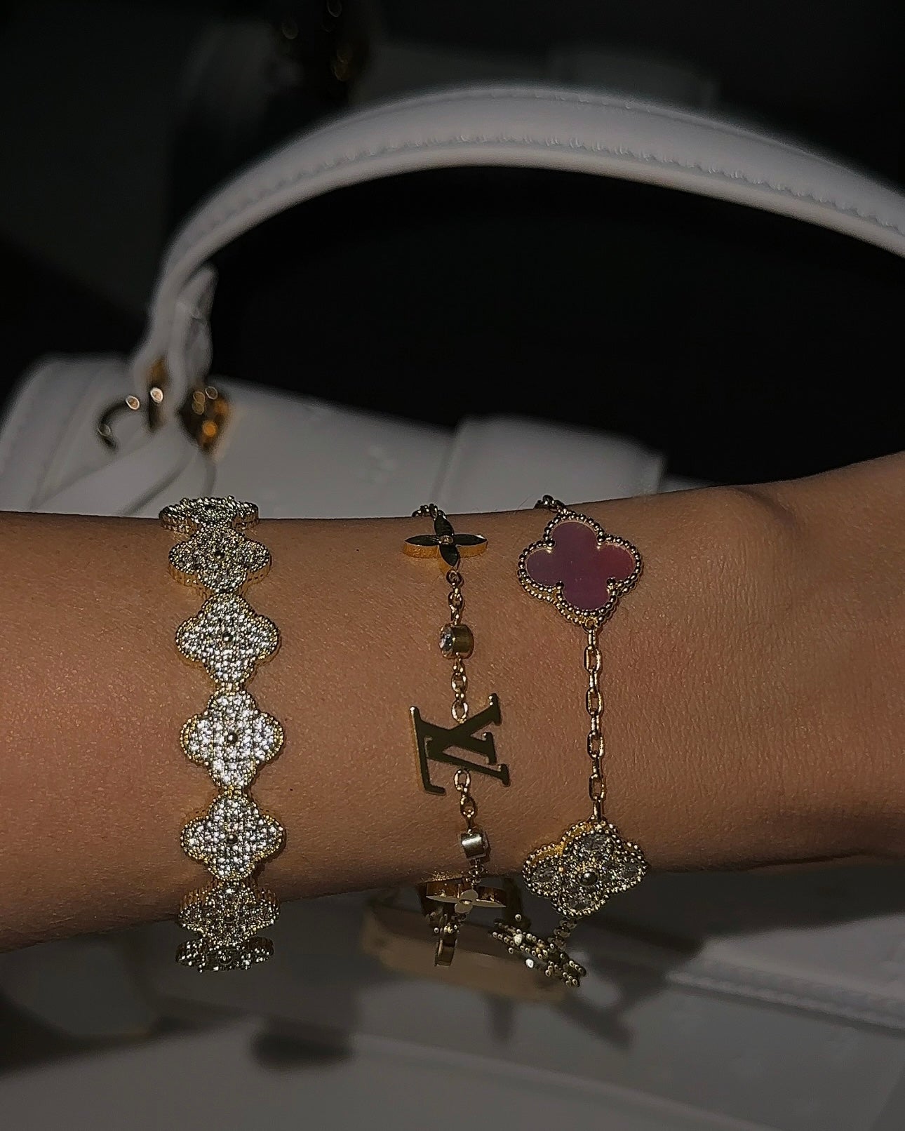 Lacey Gold Bracelet