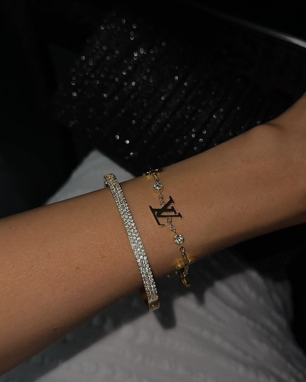 Lacey Gold Bracelet
