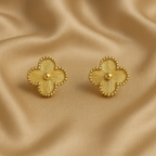 Clover Gld Earrings
