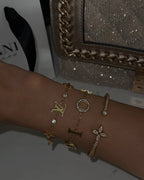 Gold CR Bracelet