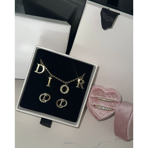 Gold CR Necklace