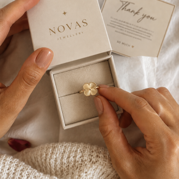 Clover Gold Ring