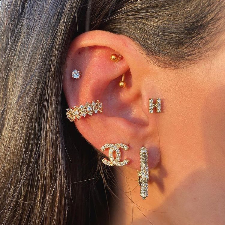 Leni Gold Earrings