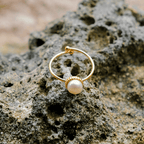 Solis Pearl Ring